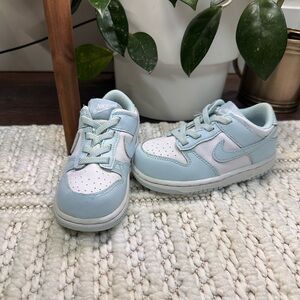 Nike Kids Sky Blue and White Sneakers